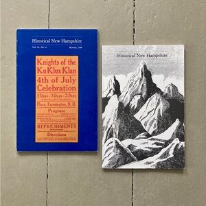 2 Historical New Hampshire Ku Klux Klan KKK White Mountains NH New England